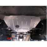 Захист Ford S-Max 2006-2014 V- все дизель двигун, КПП, радіатор - Преміум ZiPoFlex - Kolchuga