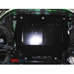 Захист Mazda 2 2007-2014 V-1,3; 1,5 двигун, КПП, радіатор - Преміум ZiPoFlex - Kolchuga