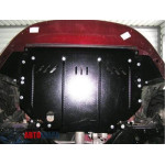 Захист Fiat Punto Evo / 2012 2009-2012- V-1,3D двигун, КПП, радіатор - Преміум ZiPoFlex - Kolchuga