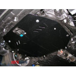 Защита Hyundai Sonata YF 2010 V- все двигатель, КПП, радиатор - Премиум ZiPoFlex - Kolchuga