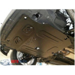 Захист Chevrolet Aveo 2012- V- все двигун, КПП, радіатор - Преміум ZiPoFlex - Kolchuga