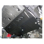 Защита Peugeot 208 2012- V- 1,6 THP двигатель, КПП, радиатор - Премиум ZiPoFlex - Kolchuga