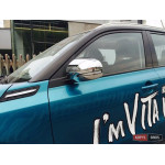 Suzuki Vitara 2015 накладка хром на дзеркала цільні - 2015