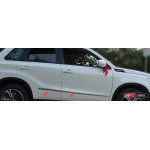 Suzuki Vitara 2015 молдинги дверні хром SS з лого - 2015 