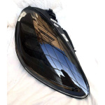 Porsche Cayenne 958 2011+ оптика передняя FULL LED тюнинг 2023+ look  черная SJC