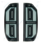 Toyota Tundra 2014+ оптика задняя LED черная CP