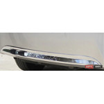 Накладка хром на бампер задний для Тойота Corolla E170 / Altis ABS ASP