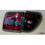 Nissan Patrol Y62 оптика задня тонована червона LED альтернативна світлодіодна YZ JunYan