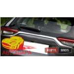 Для Тойота RAV4 2019+ накладка хром на крышку багажника верхняя ASP