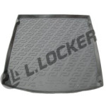 Коврик в багажник Opel Astra J Sports Tourer (10-) полиуретан (резиновые) L.Locker
