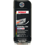 Поліроль з воском кольоровий, чорний Sonax NanoPro 500 мл