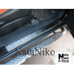 Накладки на пороги для Тойота FJ CRUISER 2007- Premium NataNiko