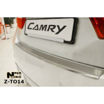 Накладки на бампер с загибом для Тойота CAMRY 50 2012-2014 NataNiko