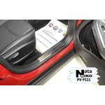 Накладки на внутренние пороги FIAT 500 X 2015- Premium NataNiko