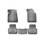 Коврики Audi Q7 (4M) (15-) (5 мест) полиуретановые комплект - Norplast