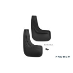 Брызговики задние Volkswagen Polo, 2015->, седан, 2 шт. (полиуретан) - Novline - Frosch