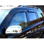 Дефлектори вікон 4 door для Тойота LAND CRUISER PRADO 120 / LEXUS GX 470 - Novline