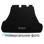 Двухслойные коврики в багажник для Mercedes-Benz Viano (W639)(багажник) 2003-2014 Black Sotra Classic 7mm