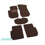 Двошарові килимки для Тойота HiAce (high roof) (H200) (mkV) 2006 → - Classic 7mm Black Sotra