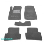 Двухслойные коврики Grey для Renault Captur (mkI) 2013-2019 Sotra Premium 10mm