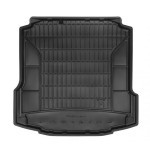 Гумовий килимок в багажник Frogum для Skoda Rapid (ліфтбек); Seat Toledo (mkIV) 2012 → (без доп. Вантажний полки) (без бічних ніш) (багажник)