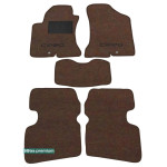 Двошарові килимки для Kia Ceed (ED) (mkI) 2006-2012 Chocolate Sotra Premium 10mm