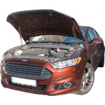 Газовий упор капота для Ford Fusion 2 2012- Залізний капот (Тайвань) 2 шт.