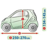 Тент автомобильный Mobile Garage / размер S1 Smart хетчбек длина 250-270 см