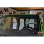 Чехлы на сиденья Mercedes Vito 638 1+2 - серия AM-X (параллельная ДВОЙНАЯ строчка)- эко кожа - Автомания
