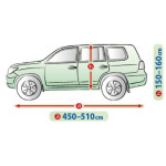 Тент автомобильный Mobile Garage / размер XL / SUV/Off Road 450-510см
