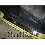 Накладки на пороги CITROEN C2 3D 2003- Premium NataNiko