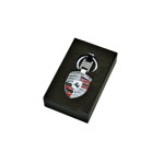 Брелок для ключей Porsche (Premium, серебро) - AVTM