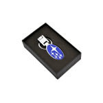 Брелок для ключей SUBARU (Premium, синий) - AVTM