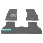 Двошарові килимки BMW X5 (F15) 2014> - Classic 7mm Grey Sotra