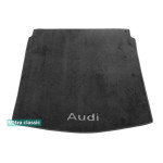 Коврик в багажник Audi A4 (седан)(B8) 2008-2015 - текстиль Classic 7mm Grey Sotra