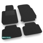Двошарові килимки BMW M4 (F82) 2014 → - Classic 7mm Black Sotra