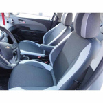 Чехлы сиденья CHEVROLET Aveo Т300 NEW (седан) с 2012 фирмы MW Brothers - кожзам Чехлы сиденья CHEVROLET Aveo Т300 NEW (седан) с 2012 фирмы MW Brothers - кожзам