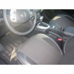Чехлы сиденья NISSAN QASHQAI с 2007г фирмы MW Brothers - кожзам