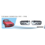Фары дополнительные модель BMW 3 Series/E36/BW-088X-W/1991-98