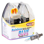 Лампи PULSO / галогенні H1 / P14.5S 12v100w rainbow blue / plastic box
