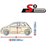 Чохол-тент для автомобіля Optimal Garage S3 хетчбек 335-355 х 136 х148 см