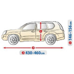 Чохол-тент для автомобіля Optimal Garage L SUV/off Road L SUV/off Road 430-460 х 156 х148 см
