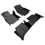 Автомобільні килимки SKOPA для Tesla Model X (другий ряд на три крісла) 2016-2020 KM-66 чорний