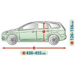 Чохол-тент для автомобіля Perfect Garage(4-шарова мембрана тканина)+торба L2 hatchback 430-455х136х148 см