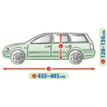 Чохол-тент для автомобіля Perfect Garage(4-шарова мембрана тканина)+торба XL hatchback 455-480х136х148 см