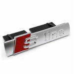 Емблема "TDI" для Volkswagen Crafter 2006-2017 (прямий шрифт червоні DІ) - AVTM