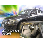 Ветровики для Audi Q5 2009 -2016 5D (вставные, кт - 4шт) (Heko) 10235 