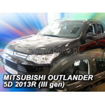 Вітровики для Mitsubishi Outlander 2012-2020 5D (вставні, кт - 4шт) (Heko) 23368 