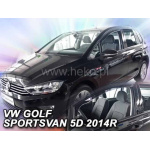 Ветровики для Volkswagen Golf SPORTSVAN 2014+ 5D (вст, кт-4шт) (Heko) 31198