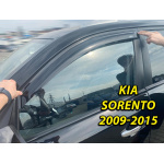 Вітровики для Kia Sorento 2009-2015 ПЕРЕДНІ (Defl) Q2